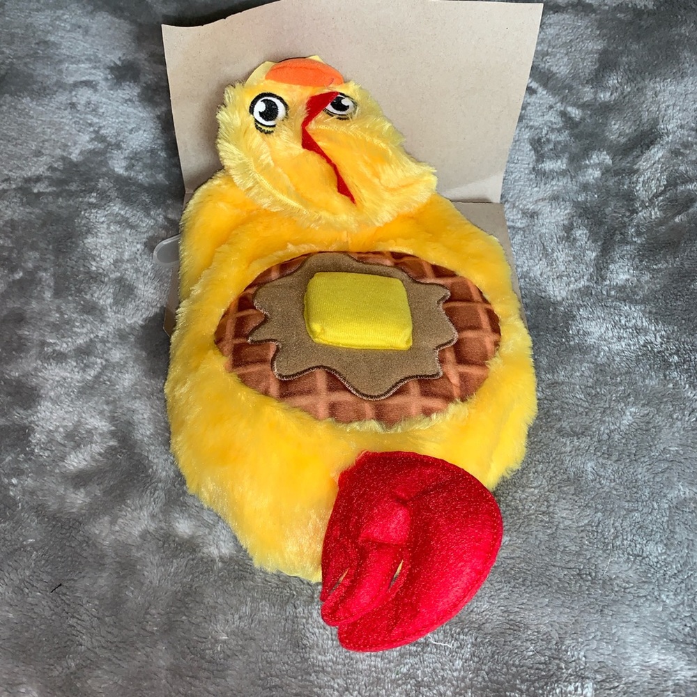 Size XS Pet Halloween Costume Chicken Waffle Dog Cat Celebrate New